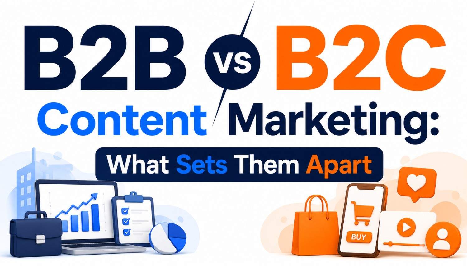 B2B vs B2C Content Marketing: What Sets Them Apart