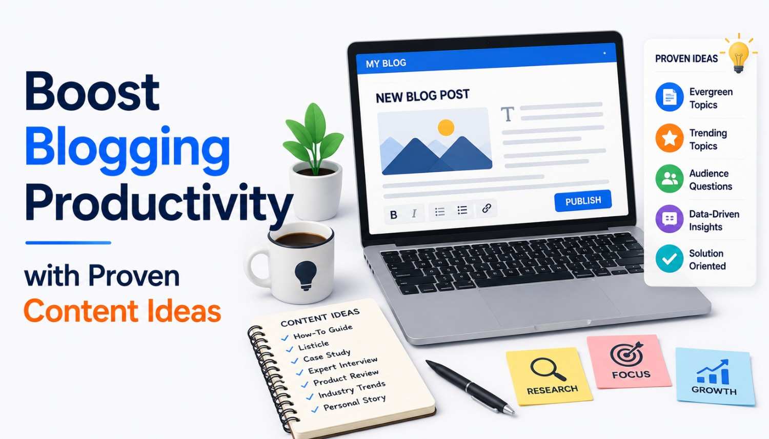 Boost Blogging Productivity with Proven Content Ideas