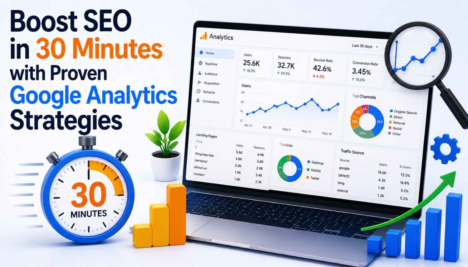 Boost SEO in 30 Minutes with Proven Google Analytics Strategies