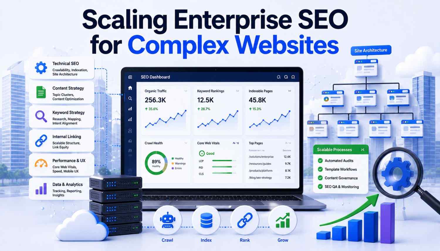 Scaling Enterprise SEO for Complex Websites